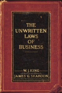 Image of The unwritten laws of business